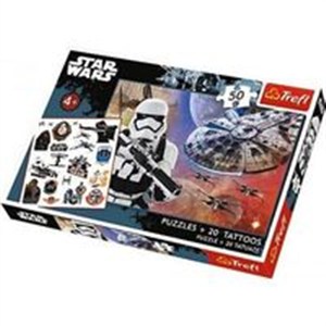 Obrazek Puzzle Star Wars 50 + 20 tatuaży