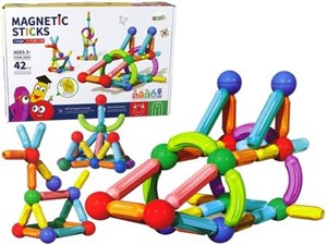 Obrazek Klocki magnetyczne plastikowe