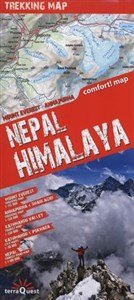 Obrazek Nepal Himalaya trekking map 1:115000