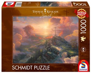 Obrazek Puzzle 1000 Thomas Kinkade Święty Krzyż