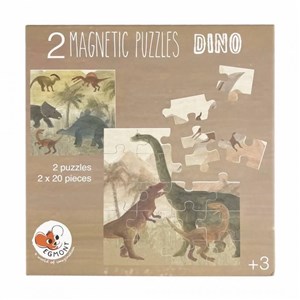 Picture of Puzzle magnetyczne Dinozaury