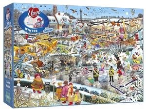 Picture of Puzzle 1000 Kocham zimę G3