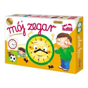 Picture of Mój zegar 3 gry edukacyjne