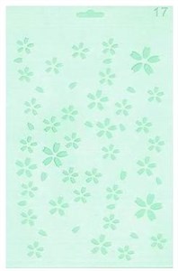 Obrazek Szablon Silhouette Kwiaty