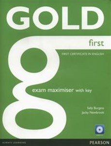 Obrazek Gold First Exam Maximiser with key + CD