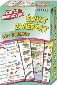 Picture of Świat zwierząt bez tajemnic karty edukacyjne