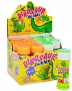 Obrazek Bańki mydlane Dinozaury