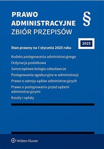 Picture of Prawo administracyjne Zbiór przepisów Kodeks postępowania administracyjnego