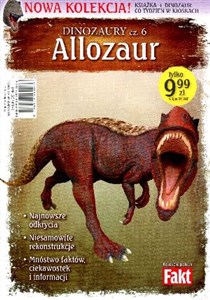 Obrazek Allozaur. Dinozaury cz.6. Książka + figurka