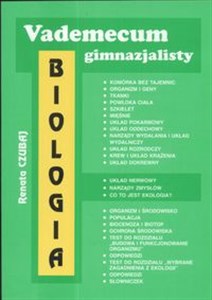 Picture of Vademecum gimnazjalisty Biologia