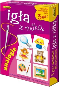 Obrazek Igła z nitką Układanka edukacyjna