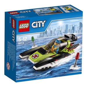 Obrazek Lego City Łódź wyścigowa