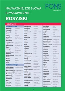 Picture of Czasy i czasowniki błyskawicznie MINI rosyjskie