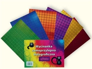 Obrazek Wycinanka samoprzylepna A4 holograficzna sfinks
