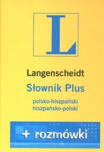 Picture of Słownik PLUS polsko-hiszpański hiszpańsko-polski + rozmówki