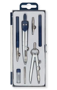 Obrazek Zestaw kreślarski 7 elementów