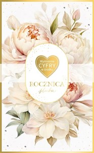 Obrazek Karnet Rocznica Ślubu wymienne cyfry