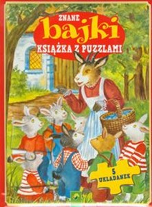 Obrazek Znane bajki Książka z puzzlami