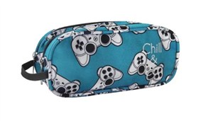 Obrazek Piórnik Pady turkusowy