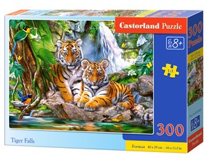 Obrazek Puzzle 300 Tiger Falls