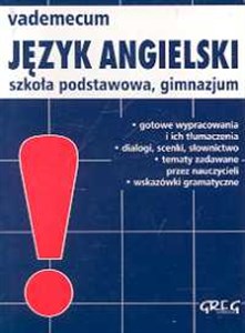 Picture of Vademecum mini Język angielski Szkoła podstawowa gimnazjum