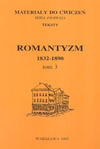 Obrazek Romantyzm 1832-1890 Tom 3 W kraju