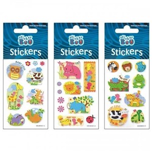 Picture of Naklejki Sticker BOO silver Zwierzęta mix