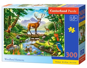 Obrazek Puzzle 300 Woodland Harmony