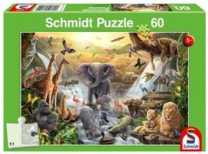 Picture of Puzzle 60 Zwierzęta Afryki