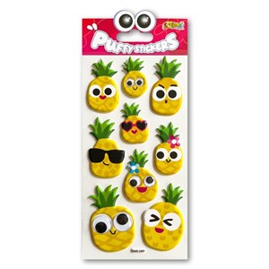 Picture of Naklejki puffy Pineapples Eyes