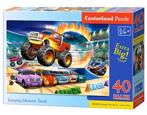 Picture of Puzzle Maxi Jumping Monster Truck 40