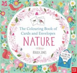 Obrazek National Trust: The Colouring Book of Cards and Envelopes - Nature