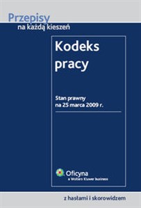 Picture of Kodeks pracy z hasłami i skorowidzem
