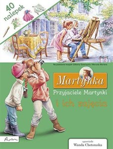 Obrazek Martynka Przyjaciele Martynki i ich zajęcia Książka z nalepkami
