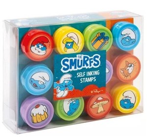 Obrazek Pieczątki samotuszujące Smerfy