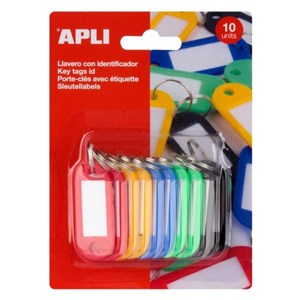 Obrazek Zawieszki na klucze 22x51mm 10szt