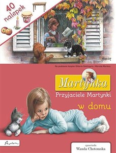 Obrazek Martynka Przyjaciele Martynki w domu Książka z nalepkami