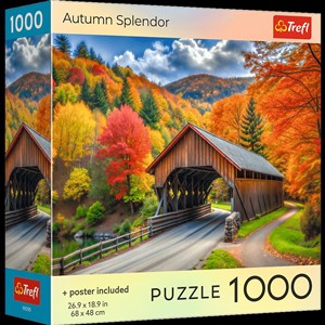 Picture of Puzzle 1000 USA Collection: Autumn Splendor