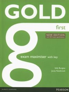 Picture of Gold First New Exam Maximiser with key