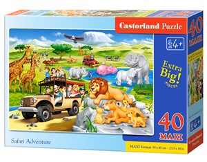 Picture of Puzzle maxi Safari Adventure 40