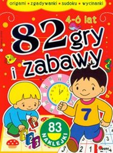 Picture of 82 gry i zabawy 4-6 lat