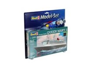 Obrazek Model Revell Queen Mary 2 1:1200 zestaw z farbami