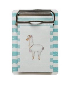 Obrazek Podkładka magnetyczna z notesem Lama