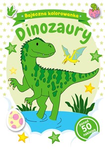 Obrazek Bajeczna kolorowanka. Dinozaury