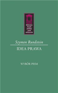 Picture of Idea prawa Wybór pism