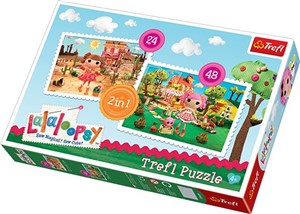 Obrazek Puzzle 2w1 Lalaloopsy