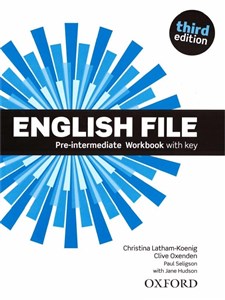 Picture of English File Pre-Intermediate Workbook with key
