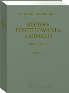 Obrazek Kodeks postępowania karnego Komentarz Reprint