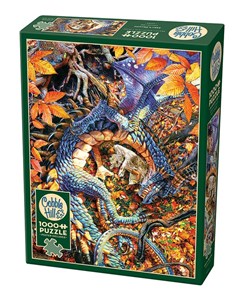 Obrazek Puzzle 1000 Drzemka w lesie