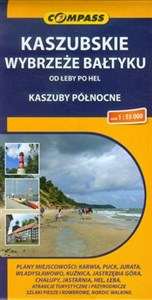 Picture of Kaszubskie Wybrzeże Bałtyku mapa turystyczna 1:55 000 Kaszuby Północne. Od Łeby po Hel.